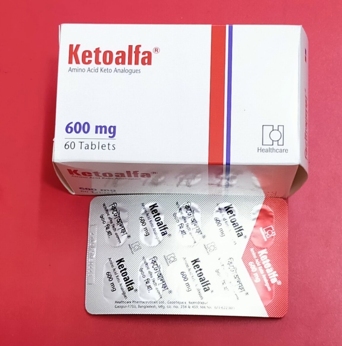 Ketoalfa 600 Mg Tablet 10 S Strip