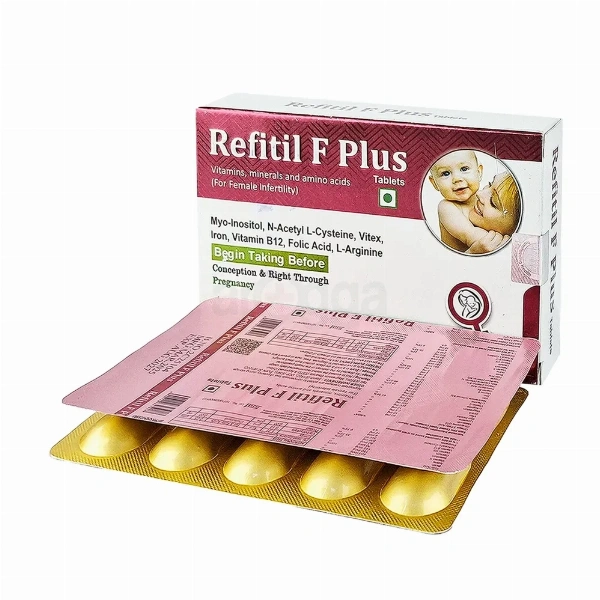 Refitil F Plus Tablets-30's Pack