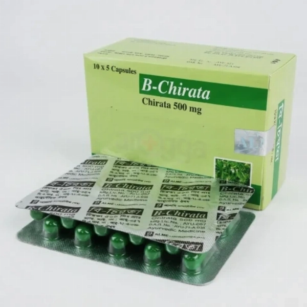 B Chirata Capsule-50 Pcs