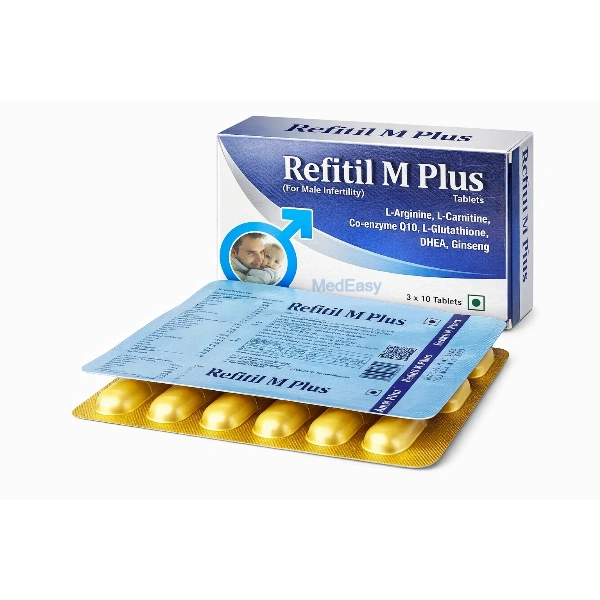 Refitil M Plus Tablets-30's Pack