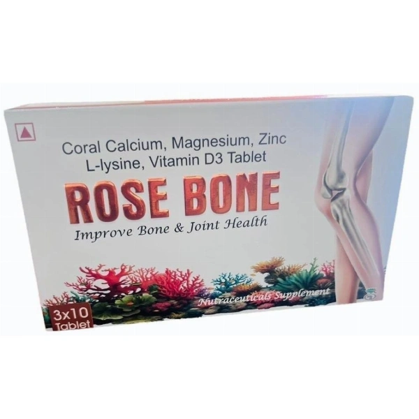 Rose Bone Tablet 30's pack