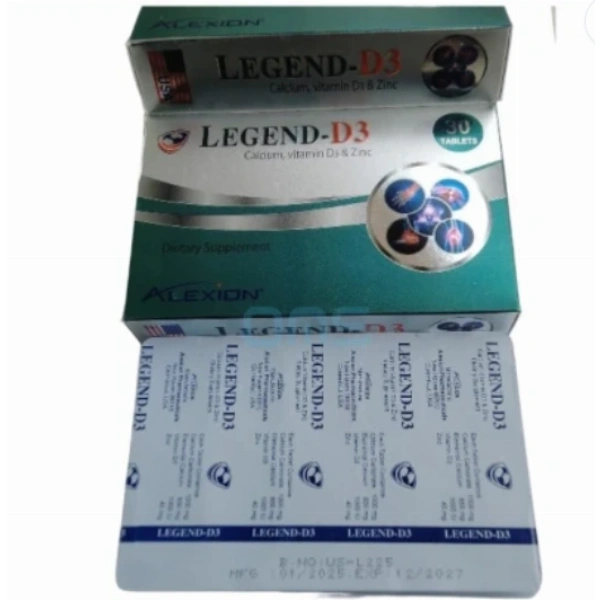 Legend D3 Tablet-30's Pack