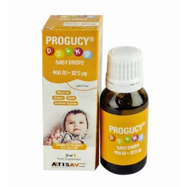 Progucy D3 + K2 Baby Drops – 10ml