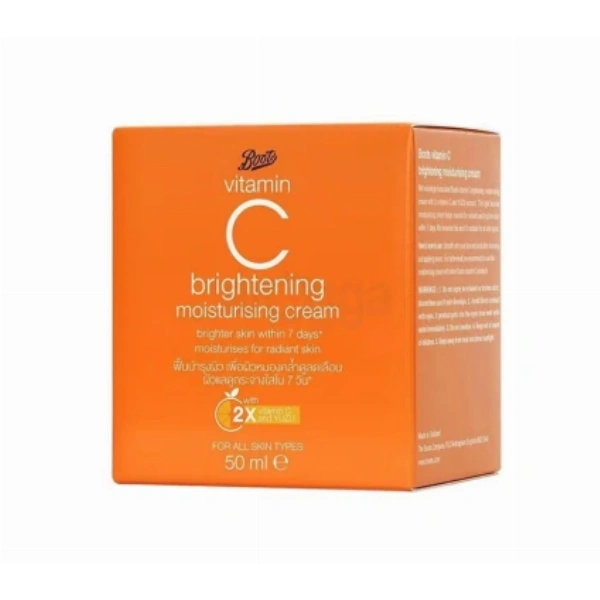 Boots Vitamin C Brightening Moisturising Cream-50 ML