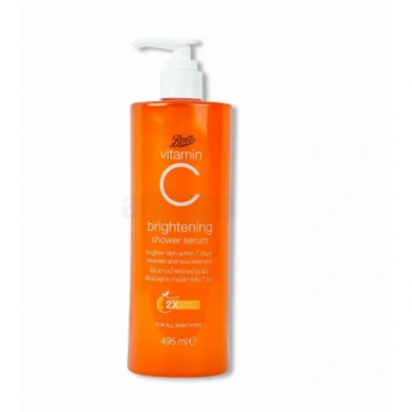 Boots Vitamin C Brightening Shower Serum (495 ML)