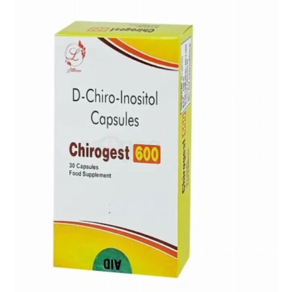 Chirogest 600 Capsule-30's Pack