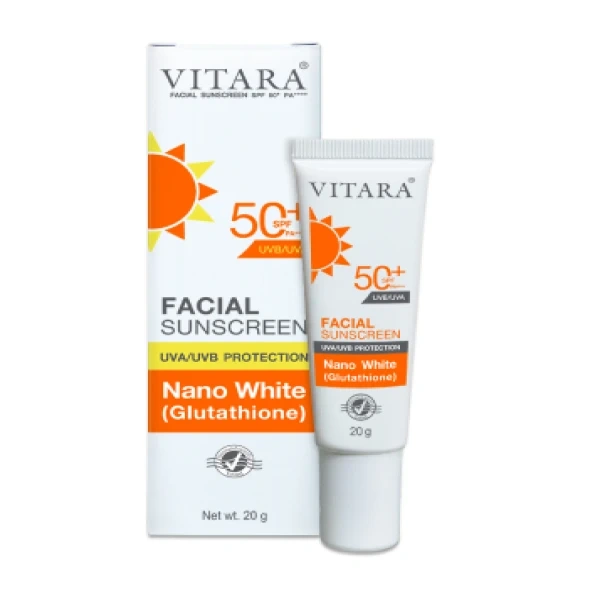 Vitara Facial Sunscreen SPF 50+ — 20 GM