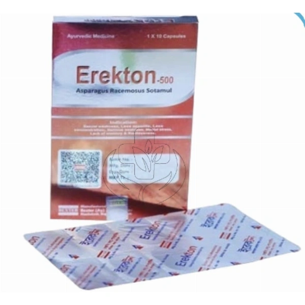 Erekton 500 Capsule-10 pcs