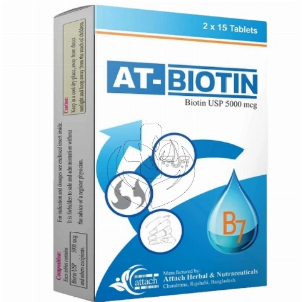 AT Biotin Tablet-30 Pcs