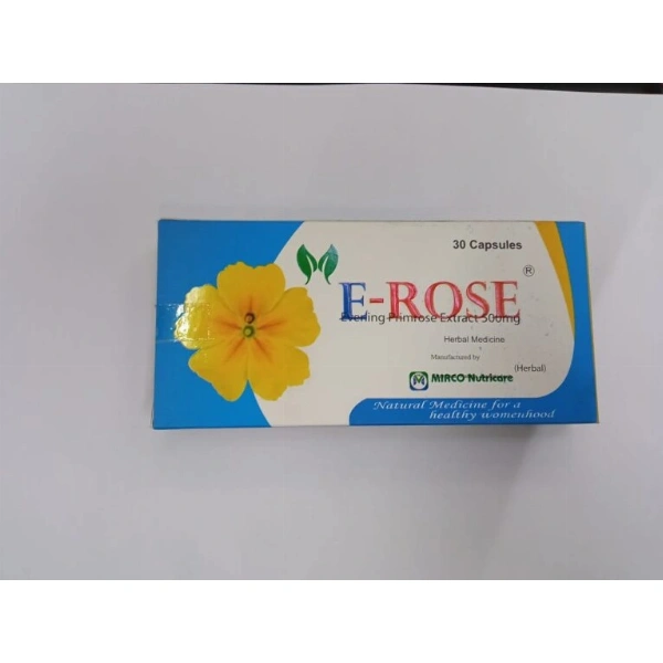 E ROSE 500 mg Capsule-30's Pack