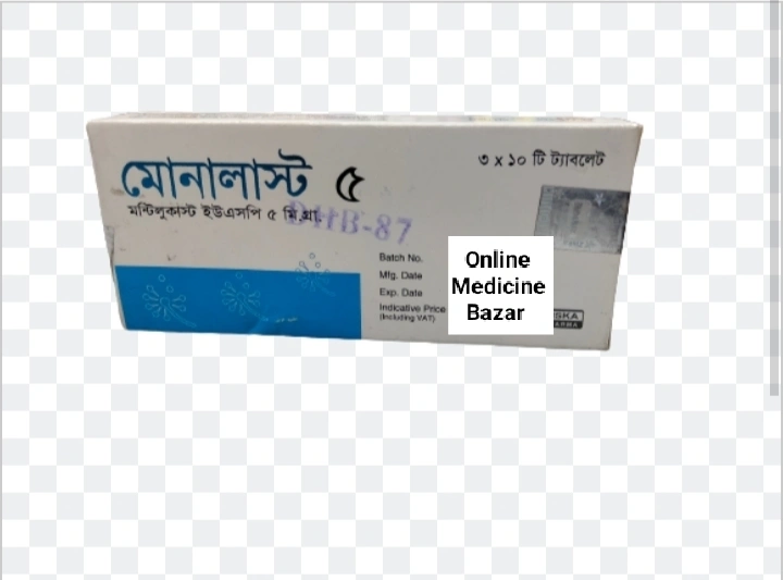 Monalast 5 mg Tablet-10?s Strip