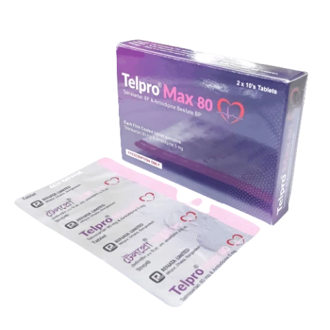 Telpro Max 80 mg Tablet-10's Strip · Online Medicine Bazar - Online ...