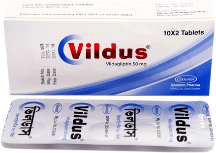 Vildus 50 mg Tablet-10's Strip · Online Medicine Bazar - Online ...