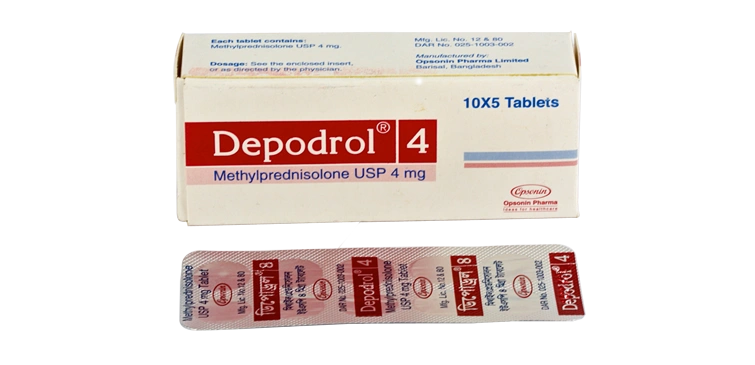Depodrol 4 mg Tablet-56's Pack