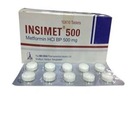 Insimet 500 mg Tablet-10's Strip