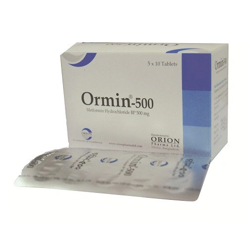 Ormin 500 mg Tablet-10's Strip