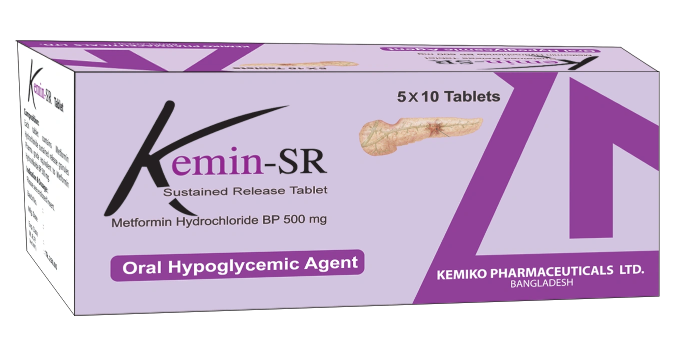 Kemin-SR 500 mg Tablet-50's Pack