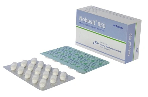 Nobesit 850 mg Tablet-15's Strip
