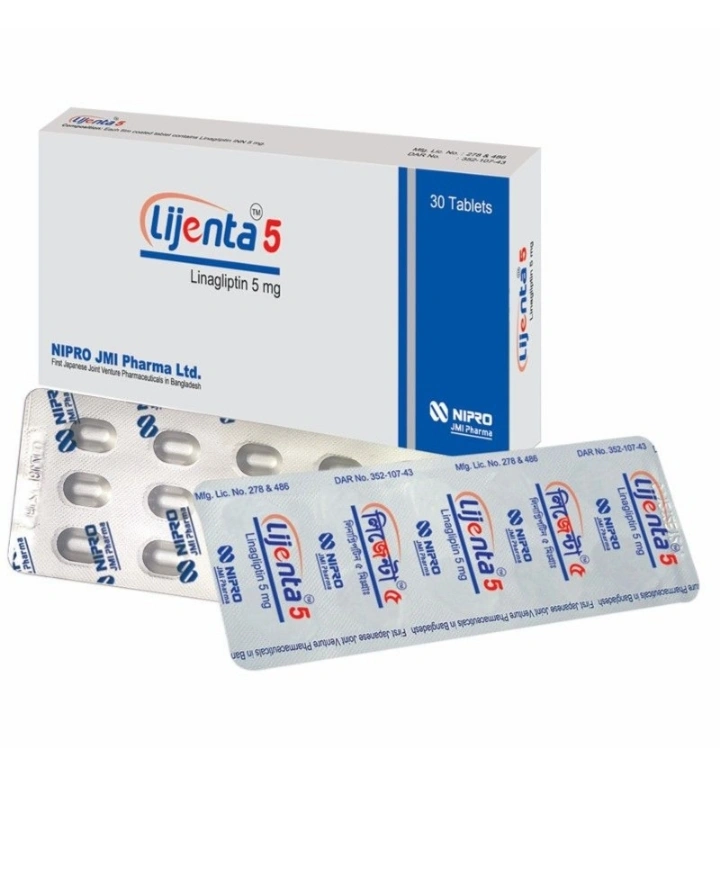 Lijenta 5 mg Tablet-15's Strip