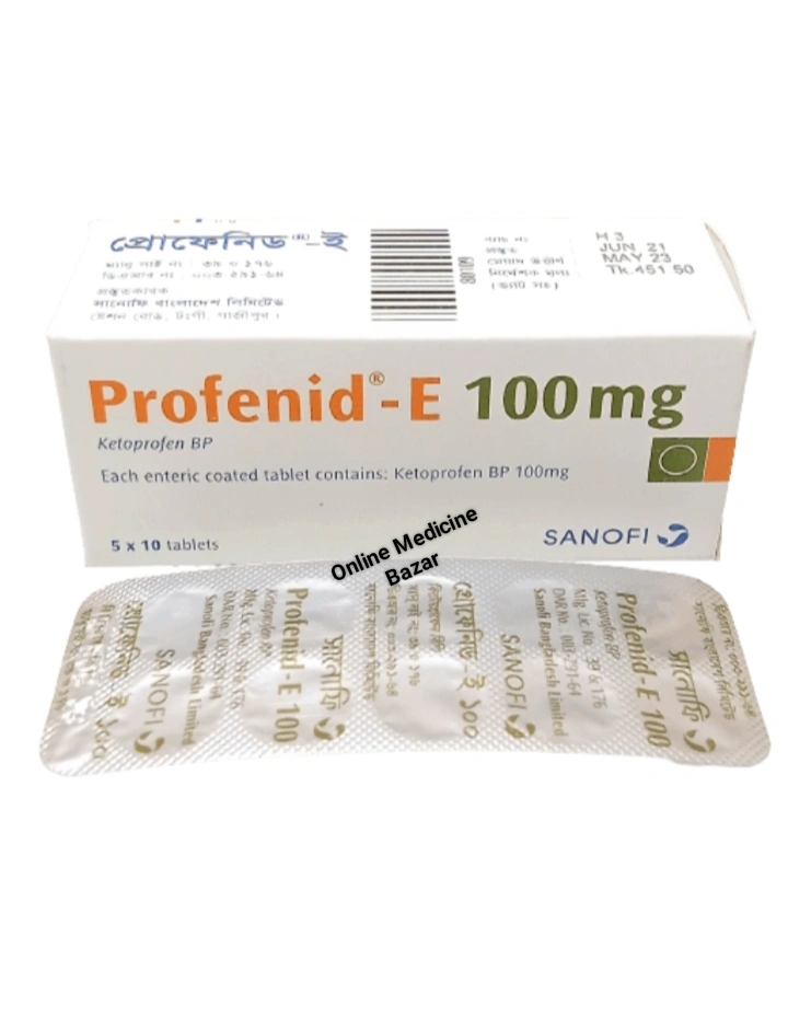 Profenid-E 100 mg Tablet-10's Strip