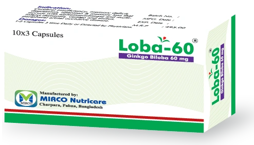 Loba 60 mg Capsule-30's Pack