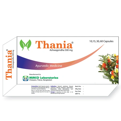 Thania 500 mg Capsule-30?s pack