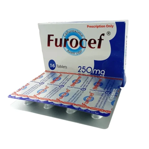 Furocef 250 mg 16's pack