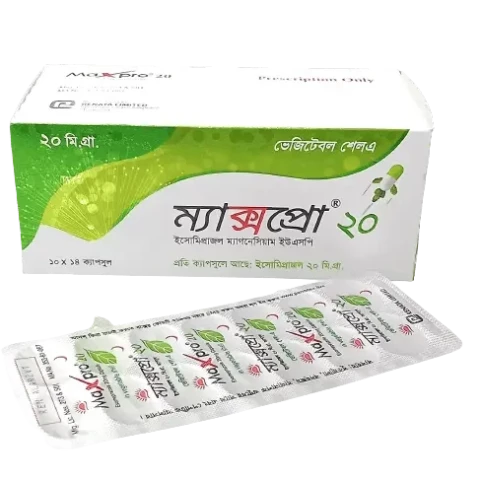 Maxpro 20 mg capsule-14 Pcs