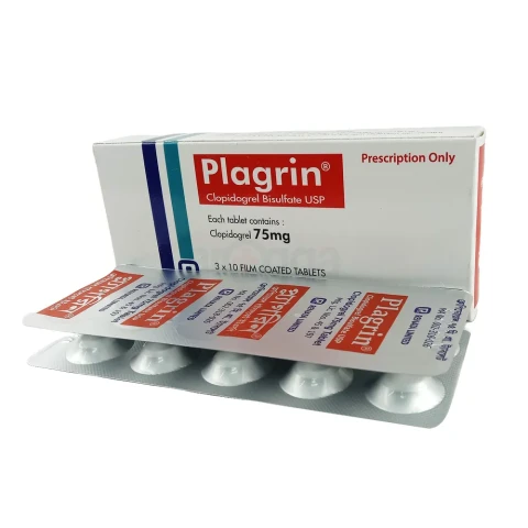 Plagrin 75 mg - 10's strip