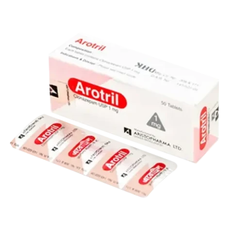 Arotril 1 mg Tablet-10's Strip