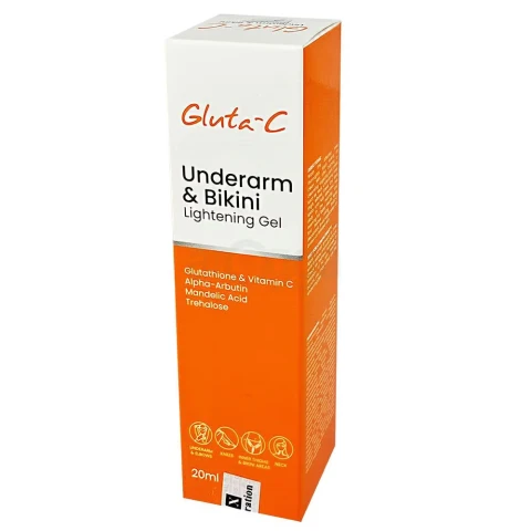 Gluta C Underarm & Bilini Skin Whitening Gel-20 ml