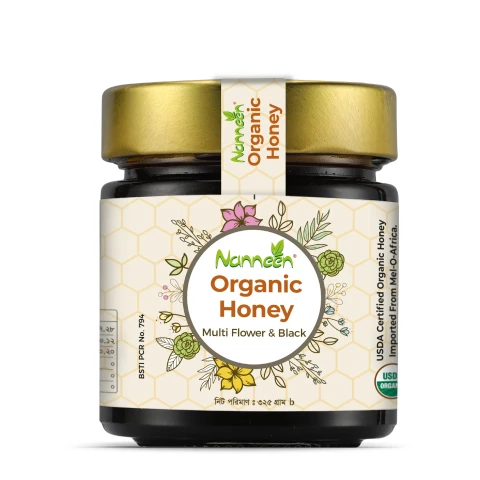 Nanneen Organic Multi Flower Honey-500 gm