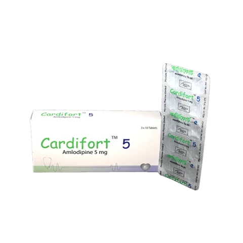 Cardifort 5 mg Tablet-30's Pack