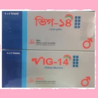 Vig-14 Tablet-20's Box