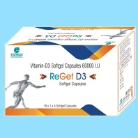 ReGet D3 60000 IU Capsule-40 pcs