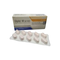 Glipita-M 50 mg+1000 mg Tablet-10's Strip