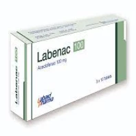 Labenac 100 mg Tablet-50's Pack