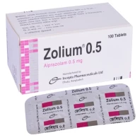 Zolium 0.5 mg Tablet-10's Strip