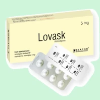 Lovask 5 mg Tablet-28's Pack