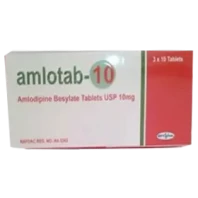 Amlotab 10 mg Tablet-30's Pack