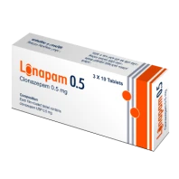 Lonapam-0.5 mg Tablet-10's Strip