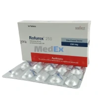 Rofurox 250 mg Tablet-10's pack