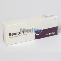 Sevitan 40 mg Tablet-14's Strip