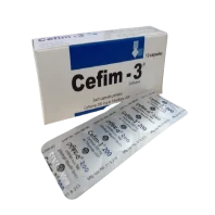 Cefim-3 200 mg capsule-4's Strip