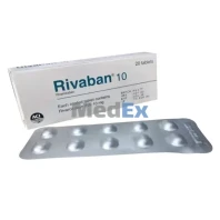 Rivaban 10 mg Tablet-10's strip