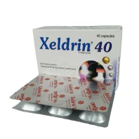 Xeldrin 40 mg Capsule-8's Strip
