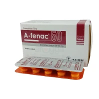 A Fenac 50 mg Tablet-10's Strip