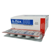 A-Flox 500 mg Capsule-4's Strip