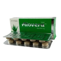 Alovera 345 mg Tablet-10's strip