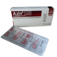 Azin 500 mg Tablet-6's Strip